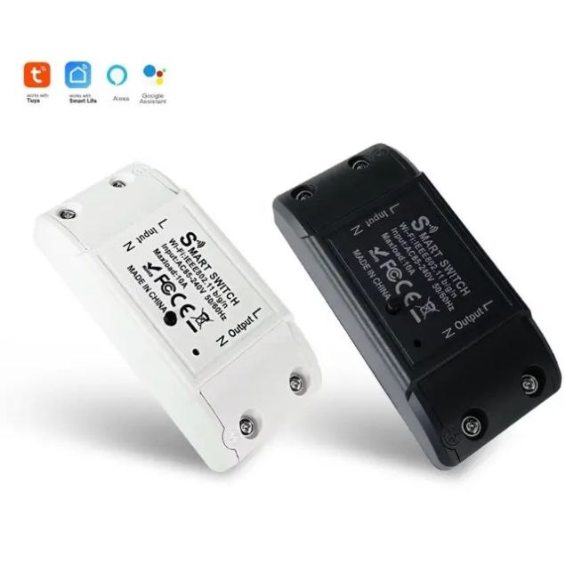 Interruptor Inteligente Wi-Fi de 1 Canal Tuya Smart