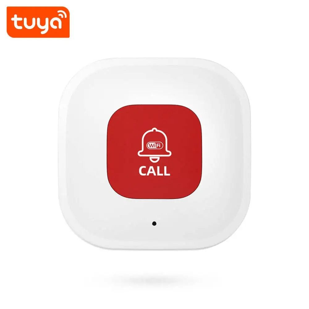 Botão SOS de Emergência Wi-Fi Tuya Smart