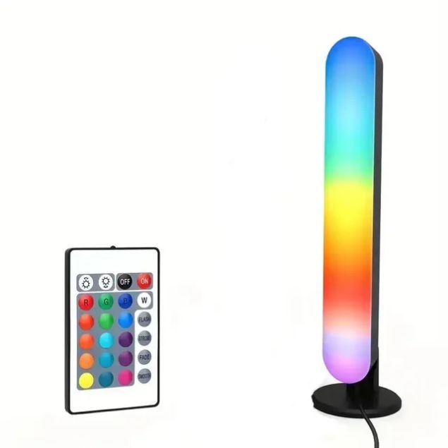Luz Ambiente RGBIC IR com Música, WiFi + Bluetooth (Tuya)