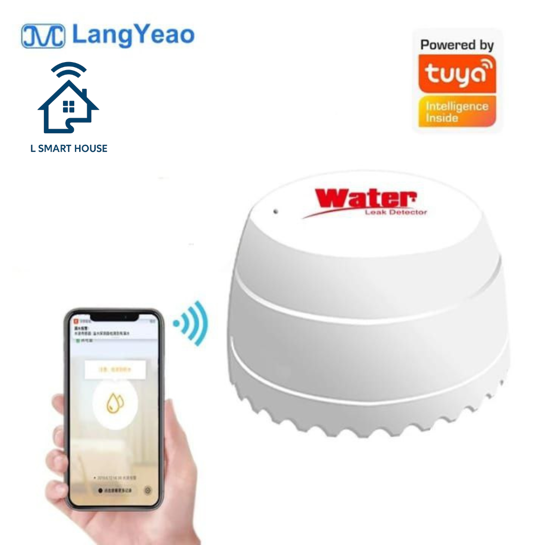 Detector de vazamento de água tuya smatr wi-fi