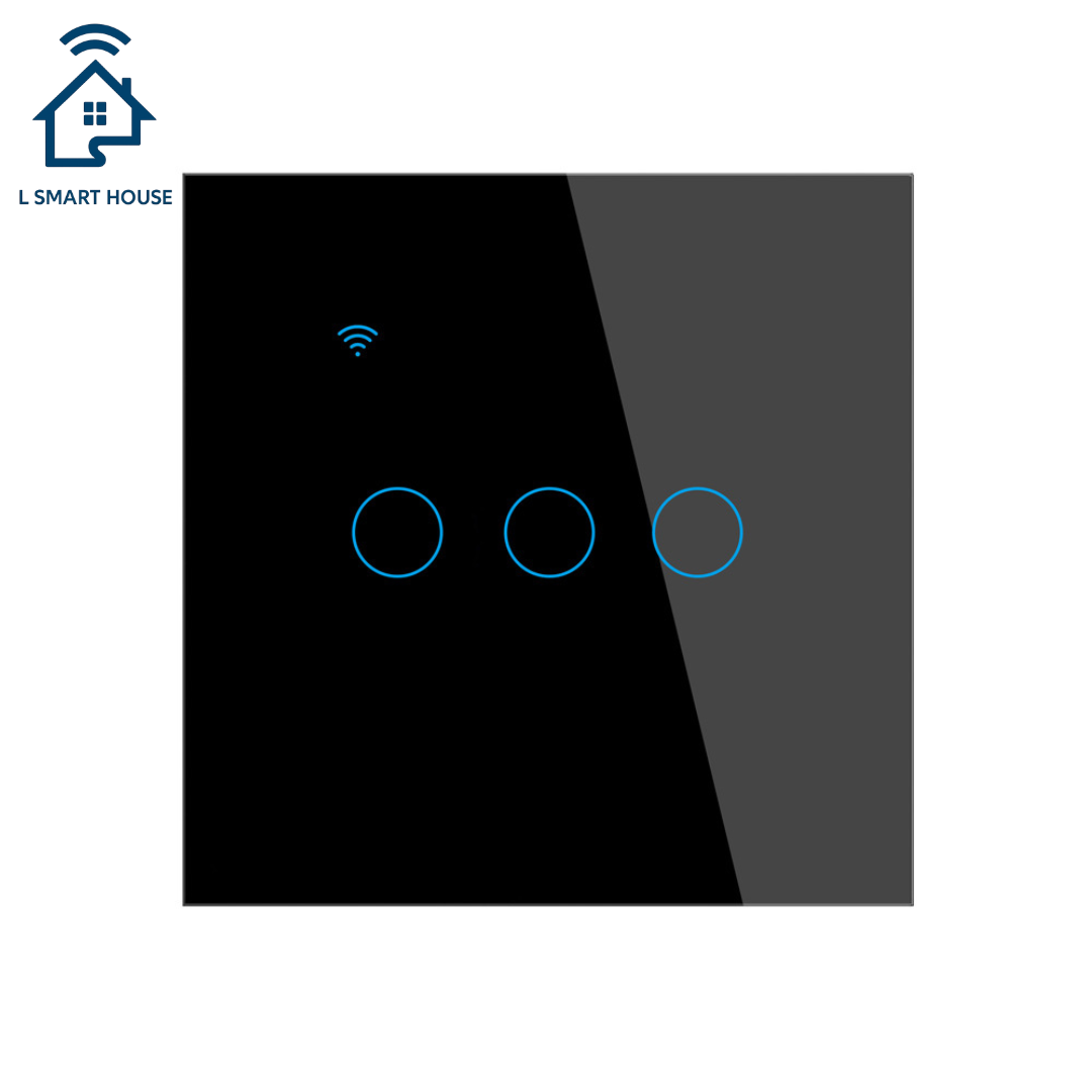 Interruptor Triplo inteligente Wifi Tuya