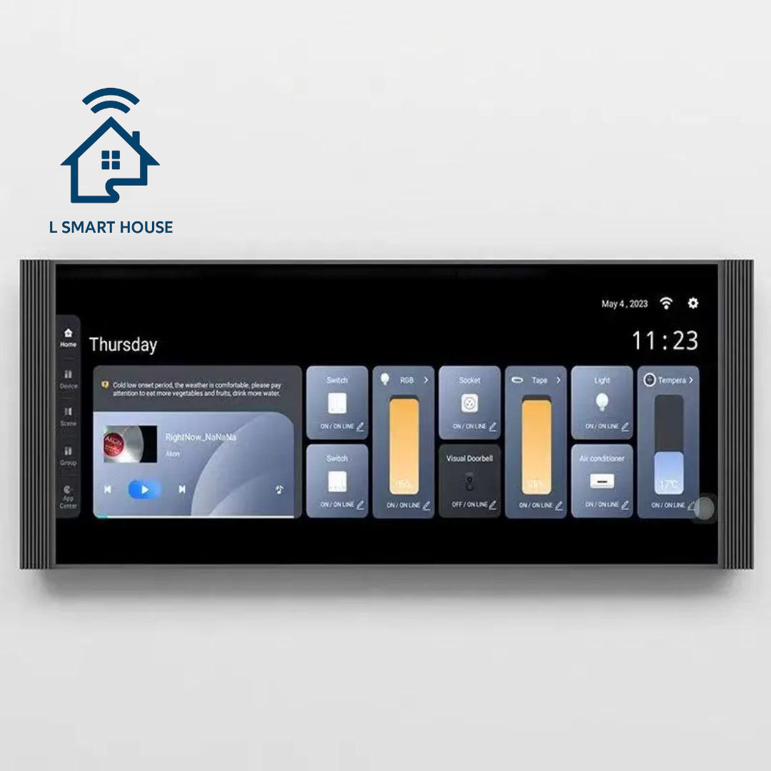 Painel de controle 12 polegada wifi/zigbee tuya