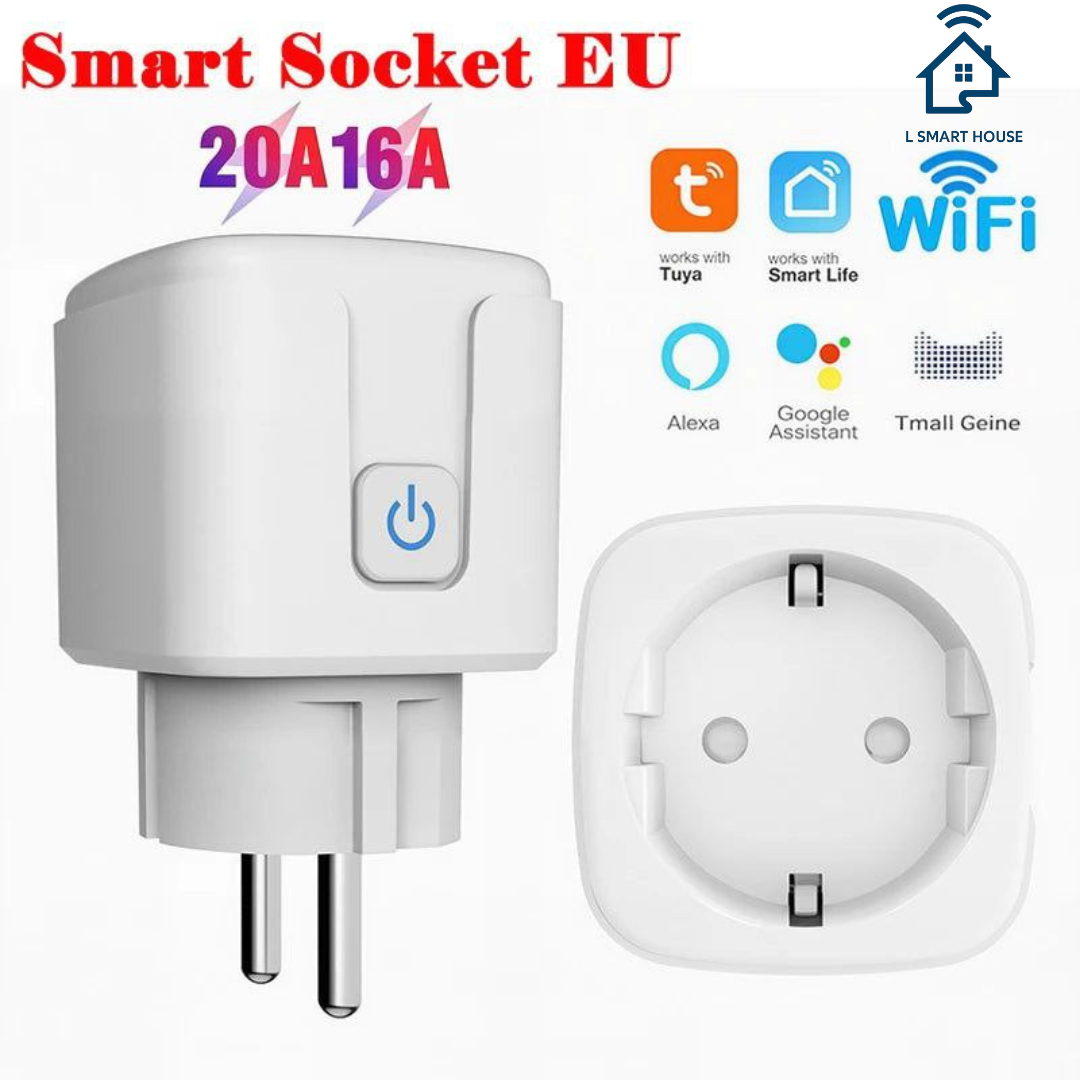 Tomada Inteligente WiFi Tuya